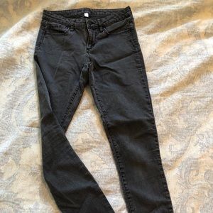 Chip & Pepper gray stretch skinny jeans